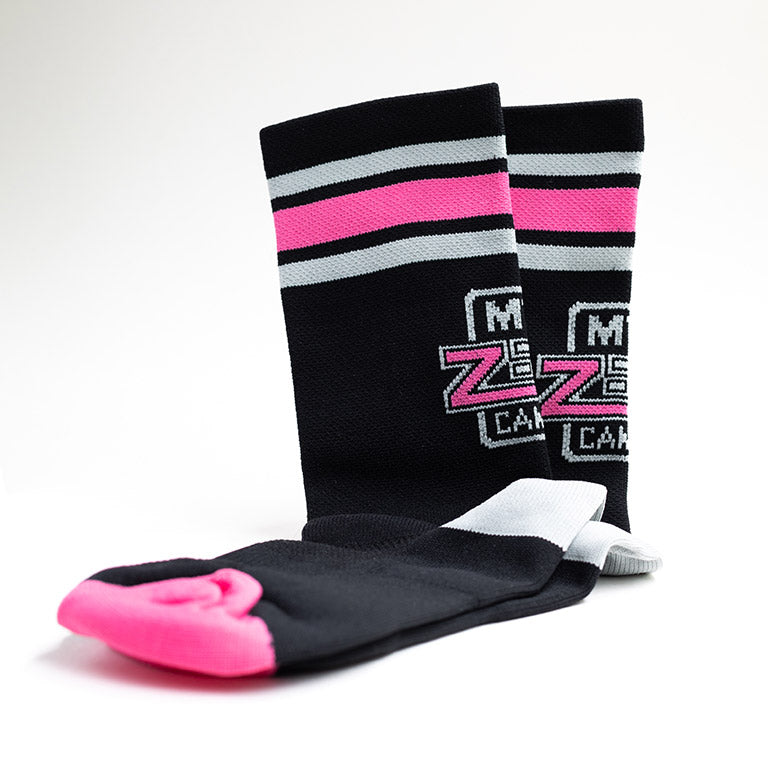 ZEP Flash Pink Stripe Socks